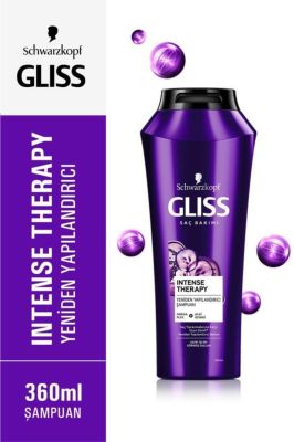 Gliss Schwarzkopf Gliss Intense Therapy Yeniden Yapilandirici Şampuan 360 Ml 8690572794500