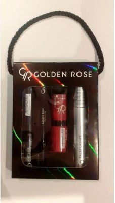 Golden Rose Sevgililer Günü Özel Karma Kofre Set 2 (Eyeliner-Göz kalemi-Lipstick-Maskara)