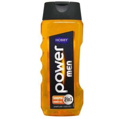 Hobby Men 2in1 Duş Jeli Şampuan Power 400 ml