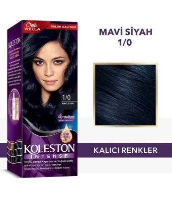 Koleston Intense 1/0 Mavi Siyah