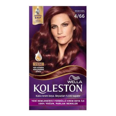 Koleston Kit Sıcak Kızıl Saç Boyası 4.66