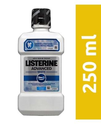 Listerine Advance White Nane Aromalı Ağız Çalkalama Suyu 250 ml