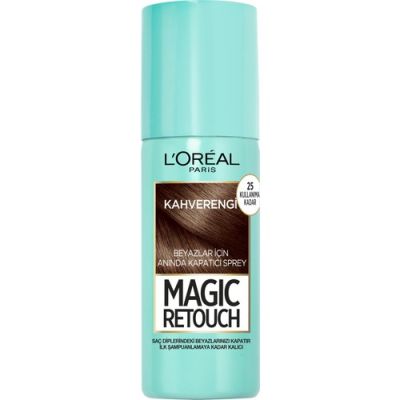  L'Oreal Paris Beyaz Saçlar için Kapatıcı Kahverengi Saç Spreyi 75 ml
