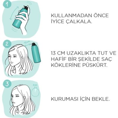  L'Oreal Paris Beyaz Saçlar için Kapatıcı Kahverengi Saç Spreyi 75 ml