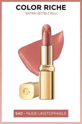LOreal Paris Color Riche Saten Bitişli Ruj - 540 Nude Unstoppable
