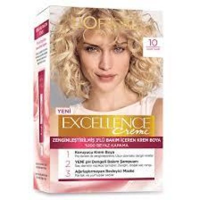 Loreal Paris Excellence Creme 10 Açık Sarı Saç Boyası