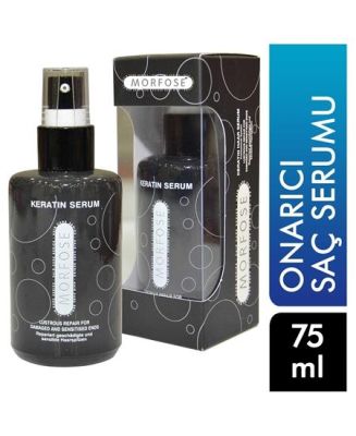 Morfose Keratinli Saç Serumu Siyah 75 ml