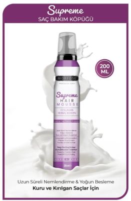Morfose Supreme Saç Köpüğü 200 ml - Nemlendirme