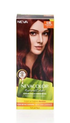 Neva Color Natural 6.66 Büyüleyici Kızıl Saç Boyası