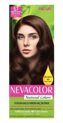 Neva Color Natural Saç Boyası Seti 5.7 Kışkırtıcı Kahve