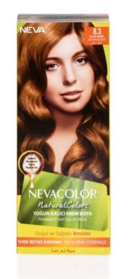 Neva Color Natural Saç Boyası Seti 8.3 Altın Sarısı