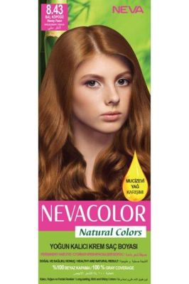  Neva Color Saç Boyası Seti 8.43 Bal Köpüğü