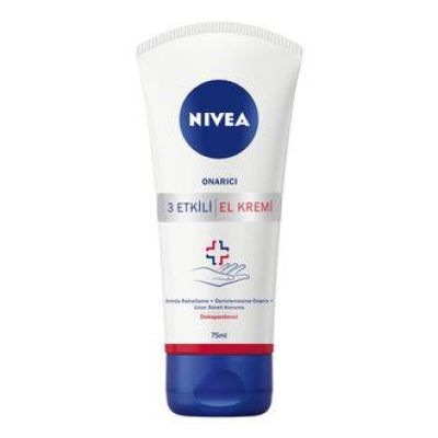  Nivea 3 Etkili Onarıcı Bakım El Kremi 75 ml