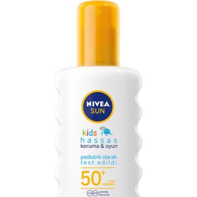  Nivea Çocuklar İçin 50+ Güneş Koruyucu Sprey 200 ml