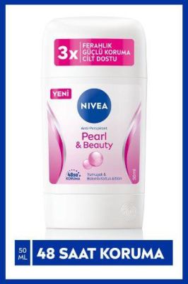 Nivea Kadın Stick Deodorant Pearl&beauty,48 Saat Anti-perspirant Koruma 50ml