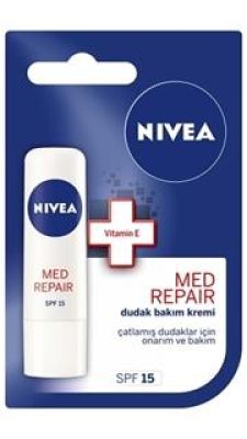  Nivea Med Repair Dudak Bakım Kremi 5.5 Ml