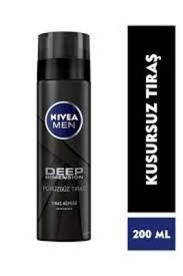 Nivea Men Deep Dimension Tıraş Köpüğü 200 ml