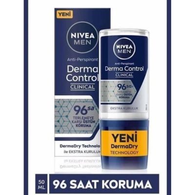  Nivea Men Derma Control Clinical Erkek Roll-on Deodorant 50 Ml