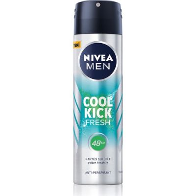 Nivea Men Erkek Sprey Deodorant Cool Kick Fresh 150 ml