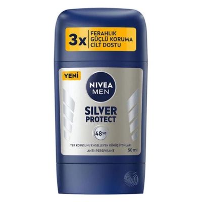 Nivea Men Erkek Stick Deodorant Silver Protect 50 ml