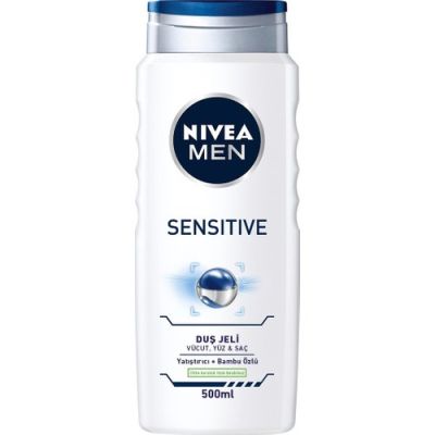 Nivea Men Sensitive Yatıştırıcı Ve Bambu Özlü Duş Jeli 500 ml