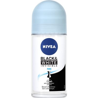 Nivea Nıvea Roll-on Invisible Black&white Pure 50 ml Kadın
