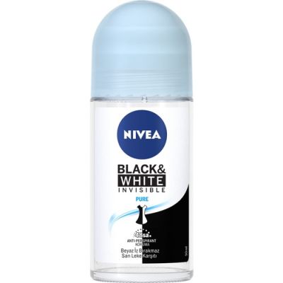  Nivea Nıvea Roll-on Invisible Black&white Pure 50 ml Kadın