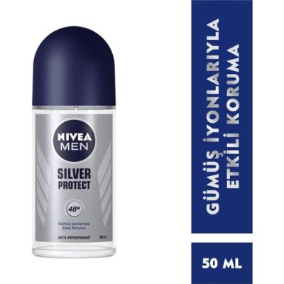  Nivea Silver Protect Erkek Roll-on 50 ml