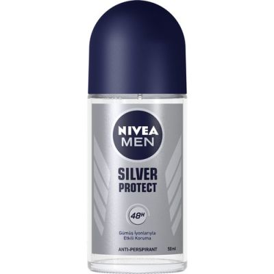  Nivea Silver Protect Erkek Roll-on 50 ml