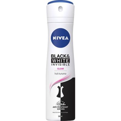 Nivea Women Invisible Black Whıte Clear Deodorant Sprey