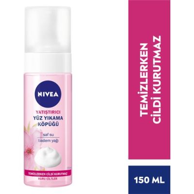  Nivea Yatıştırıcı Yüz Yıkama Köpüğü Kuru/hassas Cilt 150ml