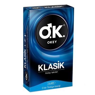 Okey O.k. Klasik Prezervatif 10 Adet