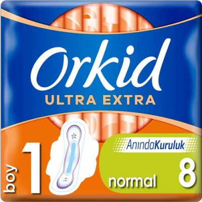 Orkid Ultra Extra Normal Ped 8 Adet