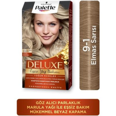 Palette Deluxe Yoğun Renkler 9-1 Elmas Sarısı