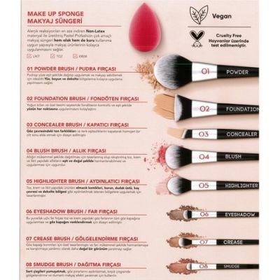  Pastel Profashion Kapatıcı Fırçası Concealer Brush 03