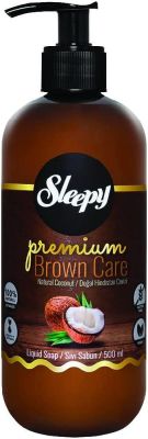 Sleepy Premium Brown Care Sıvı Sabun 500 Ml