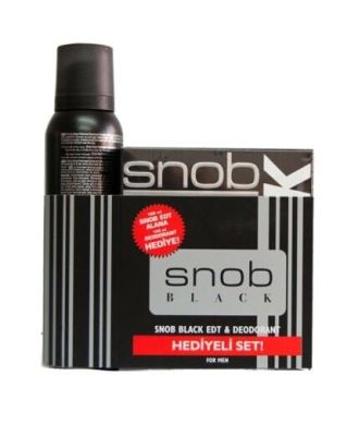 SNOB BLACK EDT+DEO HEDİYELİ KOFRE