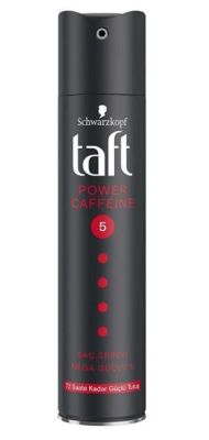 Taft Saç Spreyi 250ml Power Caffeine Mega Güçlü 5