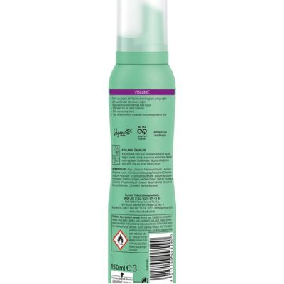  Taft True Volume  Köpük 150 ml