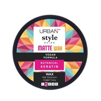 Urban Care Style Guide Doğal Ve Mat Görünüm Sağlayan Wax - Esnek Tutuş - Vegan - 100 ml