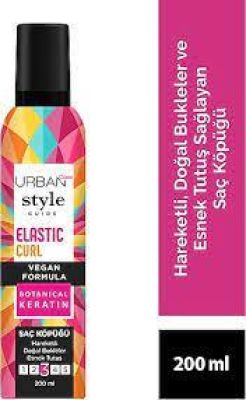  Urban Care Style Guide Elastic Curl Doğal Görünüm Sağlayan Saç Köpüğü-Esnek Tutuş-Vegan -200 ml