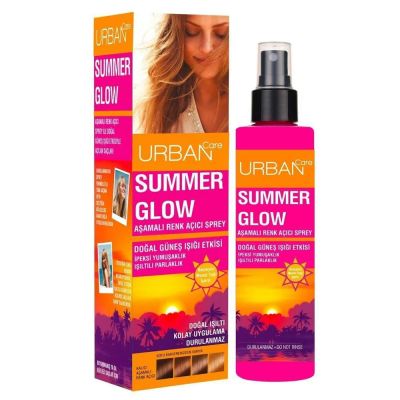  Urban Care Summer Glow Aşamalı Kalıcı Renk Açıcı Saç Spreyi - 150 ml