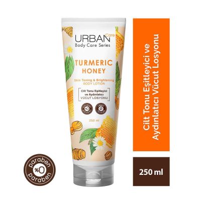 Urban Care Turmeric Honey Cilt Tonu Eşitleyici Ve Aydınlatıcı Vücut Losyonu 250 ml