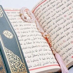  10 Adet İnci Tesbih Pembe