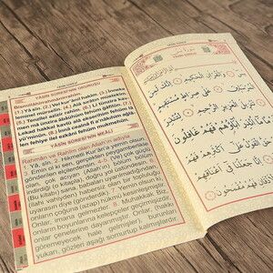  41 Yasin  Karton Kapak, Fihristli , Bilgisayar Hatlı, İri Yazılı,Qr Kodlu Sesli Yasin Kitabı 192 Sayfa Orta Boy(16*24 cm) -Yeşil