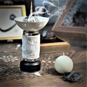 Buhara - Lüks Ahşap Metalli Tütsülük & Buhurdanlık Incense and Censer bakhoor