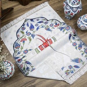  İnce Pamuk Seccade Kırmızı - Lale 70x117 cm - 370 gr