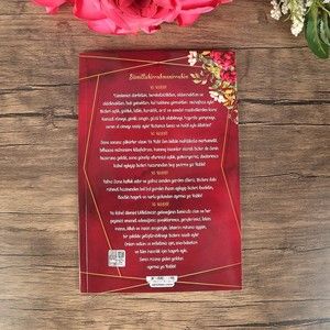  Ekonomik Yasin Kitabı ( Ortaboy 16×24, 64 Sayfa ) İsme Özel Etiket Hediyeli-Bordo