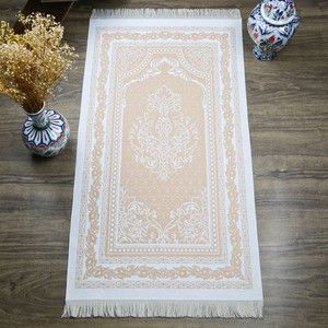  Hediyelik Pamuklu Seccade Turuncu 68x110 cm - 330 gr