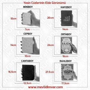  Hediyelik Seccade, Kadife Yasin (İsme Özel), İnci Tesbih, Asetat Kutulu (26×23) İslami Set-Pembe